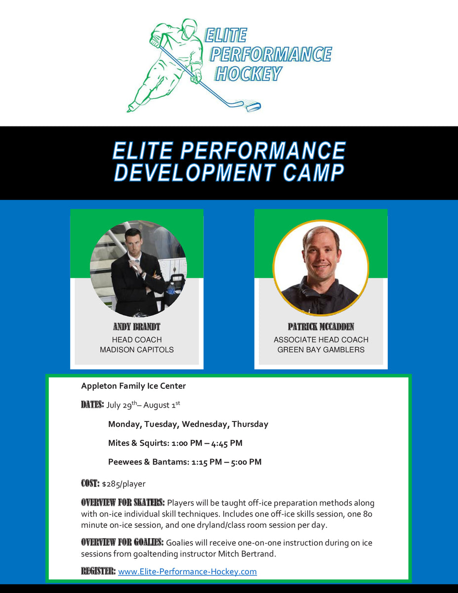 Elite Performance Appleton Camp – Elite-Performance-Hockey