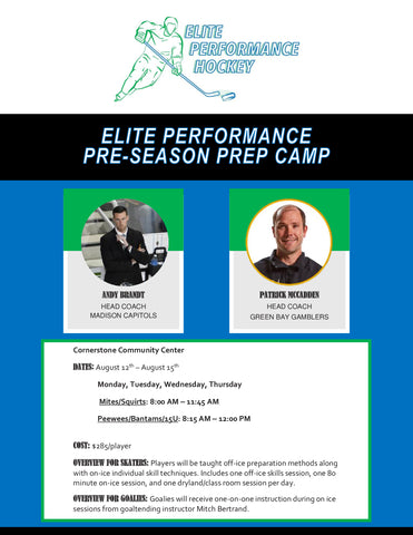 Elite Performance Green Bay Camp